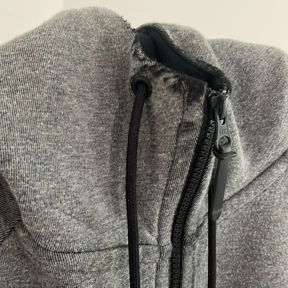 Grey nike tech fleece zipper hoodie - Picture 2 of 2